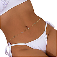 Body Chain Praia: Brilho e Estilo ✨ - imagem 1