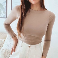 Body Feminino Manga Longa: Conforto e Versatilidade - imagem 1