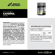 Cafeína 200mg: Energia e Foco com Bodyaction - imagem 2