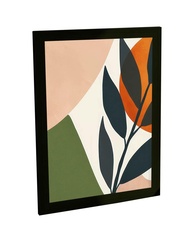 Quadro Decorativo Plantas Estilo Boho - Moldura Elegante para Quarto e Sala - imagem 1