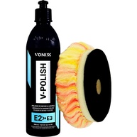 Polidor V-Polish VHP Vonixx + Boina Lã Pirulito 3,5" - Kit Profissional para Acabamento Impecável no Seu Carro - imagem 1