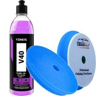 Kit V40 500ml Vonixx + Boina de Refino 6" Leadmax - Polimento Profissional - imagem 1