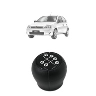 Manopla Bola de Câmbio Corsa 2000-2006 5 Marchas Resinado Preto - Upgrade Esportivo - imagem 1