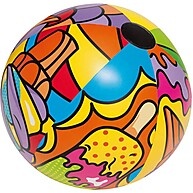 Bola de Praia Inflável Bestway Pop Art 91cm – Diversão Garantida - imagem 1