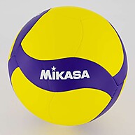 Bola de Vôlei Mikasa V360W FIVB Oficial: Amarela e Azul - imagem 1