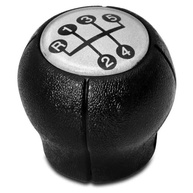 Manopla Bola Câmbio Esportiva Corsa, Celta, Prisma, Montana, Astra, Vectra, Meriva, Zafira e Classic - Preto e Prata - imagem 2