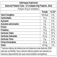 BOLD Tube Proteína Pistache 12x (10g Proteína) - imagem 2