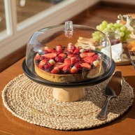 Boleira com Cúpula 25cm Lume: Elegância à Mesa! - imagem 1