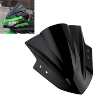 Bolha Dupla Preta Amazicha para Kawasaki Ninja 300 EX300 (2013-2017) - Estilo e Proteção Aerodinâmica - imagem 3
