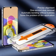 Película de Vidro iPhone: Instalação Fácil e Sem Bolhas! - imagem 4