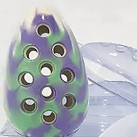 Forma de Silicone para Ovo de Páscoa 250g - Modelo Bolinha - imagem 2