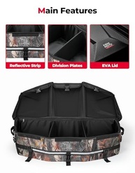 Bolsa de Carga KEMIMOTO ATV 50L Camuflada: Armazenamento e Durabilidade para seu Quadriciclo - imagem 5