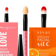 Bolsa de Maquiagem Premium: Kit Completo com 13 Itens - imagem 1