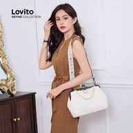 Bolsa de Ombro Pérolas: Elegância Lovito - imagem 1