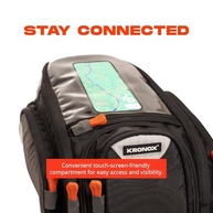 Bolsa de Tanque KRONOX Ridgecrest: Universal, Impermeável e com GPS para Motos Honda, Yamaha, Kawasaki, Harley - imagem 3