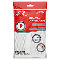 Bolsa para Lavar Roupa com Zíper Condor P – Economize Tempo e Produtos - imagem 1