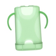 Kokiya Suporte para caixa de, bolsa de compressão, antiderramamento, sem sujeira, fácil de segurar, de qualidade alimentar, bolsa de armazenamento para, Verde - imagem 2