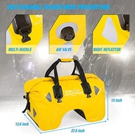 Bolsa Moto WILD HEART 70L Impermeável PVC 500D: Aventura Segura e Seca! - imagem 4