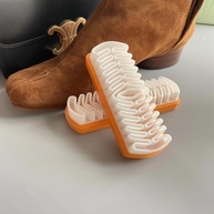 Escova Limpa Couro Karbox Rubber Brush: Limpeza Profunda para Bancos, Bolsas e Botas - imagem 1
