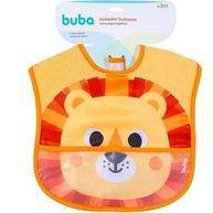 Babador Com Bolso Impermeável Bubazoo Leão da Buba - Seguro, Prático e Estiloso - imagem 5