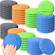 Almofadas de Microfibra para Enceramento de Carro - 52 Peças com Bolso de Dedo - imagem 2