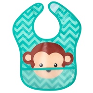 Buba Babador Com Bolso Macaco Impermeável com Fechamento em Velcro - imagem 1