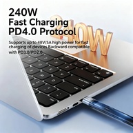 Cabo USB 4 240W 40Gbps: O Poder do Thunderbolt no Seu Bolso ⚡ - imagem 3