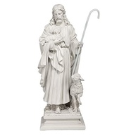 Estátua Jesus o Bom Pastor - Design Toscano - 71cm - Acabamento Pedra Antiga - imagem 2