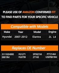 Conjunto Bomba Combustível Elétrica OKLPF para Hyundai Elantra 2.0L L4 (2007-2012) - E8819M SP3021M - imagem 3
