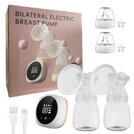 Bomba de Tirar Leite Elétrica Bilateral Momcozy - 4 Modos, 15 Velocidades, Recarregável, Silenciosa - imagem 2