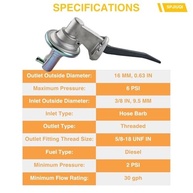 Bomba de Combustível Mecânica M60278 SP1010MP para Ford E-250/E-350/F-250/F-350 6.9L/7.3L Diesel (1983-1995) - imagem 5
