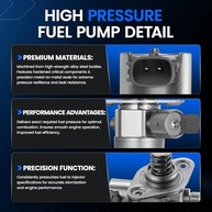 Bomba de Combustível Alta Pressão HM10021 para Nissan Juke, Rogue, Rogue Sport e Sentra (2011-2022) - imagem 4