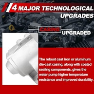 Bomba D'Água UNITHUB para Chrysler Town Country, Dodge Grand Caravan e VW Routan 3.3L/3.8L (2008-2010) - Peça de Reposição Essencial - imagem 5