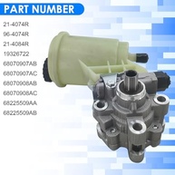 Bomba Direção Hidráulica 96-4074R com Reservatório para Ram 2500/3500/4000/4500/5500 V8 5.7L 6.4L L6 6.7L - Substitui 214074R e mais - imagem 3