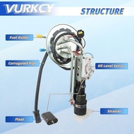 Conjunto Módulo Bomba Combustível Elétrica para Ford Crown Victoria, Lincoln Town Car e Mercury Grand Marquis V8 4.6L (1998-2000) - imagem 3