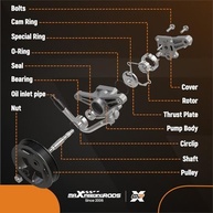 Bomba de Direção Hidráulica maXpeedingrods com Reservatório para Ford F-150, F-350, Bronco e mais (1990-1997) - imagem 5