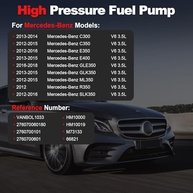 Bomba de Combustível Alta Pressão para Mercedes-Benz C300, C350, E350, ML350 e mais (V6 3.5L) - imagem 3