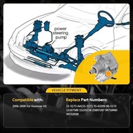 Bomba de Direção Hidráulica para Hummer H3 2006-2009 | Peça de Reposição 21-5173 - imagem 4
