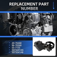 Bomba Direção Hidráulica Dodge Ram 2500/3500 5.9L 2003-2007 com Polia - Peça 20-70268 - imagem 4