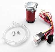 Bomba de Ar 12V/24V para Buzina de Caminhão e Moto - Potência e Durabilidade com Relé - imagem 1