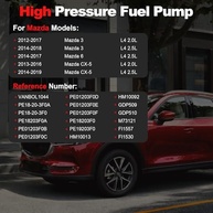 Bomba de Combustível Alta Pressão Mazda 3, 6, CX-5 (2012-2019) L4 2.0L 2.5L - PE19203F0 - imagem 3