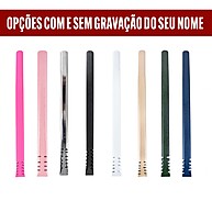 Bomba Tereré Inox Filete: Qualidade e Limpeza! - imagem 1