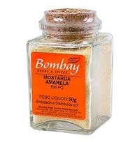 Mostarda Amarela Em Pó Bombay 50G - imagem 2