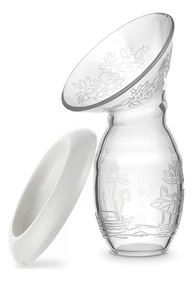 Coletor de Leite Materno Portátil em Silicone - Bombinha Manual Silenciosa e Ecológica - imagem 1