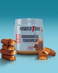 Pasta de Amendoim Bombom de Caramelo - (Power1One) 600g - imagem 2