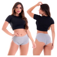 Short Calcinha Algodão Penteado: Conforto Bombom! - imagem 2