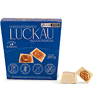 Bombom Luckau Branco Paçoca: Sabor Sem Culpa! - imagem 1