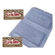 Forma de Silicone Eu Te Amo 200g: Trufas e Bombons - imagem 2