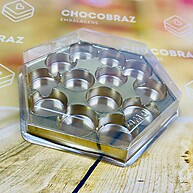 Caixa Sextavada Ouro: Elegância para Seus Bombons! - imagem 2