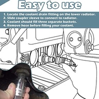 Adaptador Radiador Bonbo Alt 9996049: Drenagem Rápida e Limpa para Motores Volvo D11/D13/D16 e Mack MP7/MP8/MP10 - imagem 5